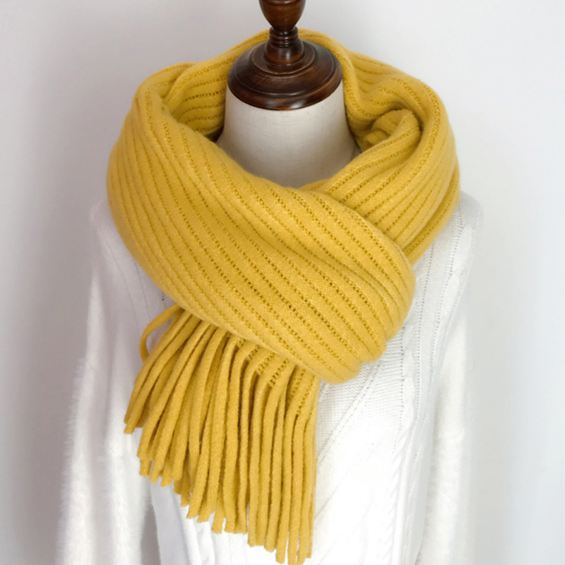 Fringed scarf